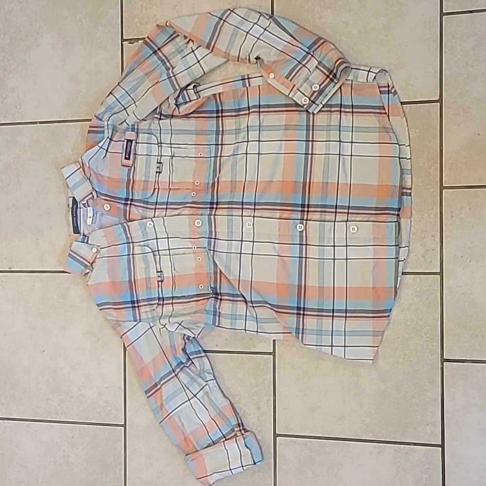 Columbia PFG Super Bahama Long Sleeve Button Up